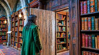 Homeless Girl Sheltered in a Forgotten Library — The Sealed Vault Behind the Bookshelf Had $300M