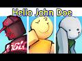 Friday Night Funkin' FNF Hello John Doe FULL GAME | Roblox: Guest 666/Bloody Mary (FNF Mod: Horror)