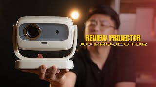 Full review gimbal projector X8 mini OEM , Testing , validation, PRO CONTRA & Kesimpulan EIC