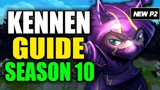 HOW TO PLAY KENNEN SEASON 10 - (Best Build, Runes, Playstyle) - S10 Kennen Gameplay Guide