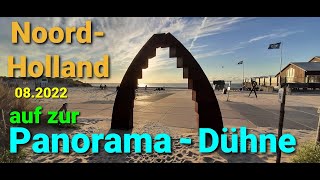 Petten; Noord-Holland; Panorama-Dühne im Sommer 2022