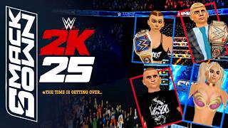 😤 UNDENIABLE! WWE-WR3D FIRST SMACKDOWN W/COMMENTARY MAKES ELIMINATIONS UNIVERSE MODE | WR3D 2K25 MOD