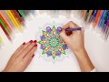 Adult coloring | Mandala Coloring | Relaxing music | Coloring music
