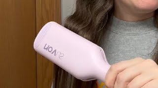 Rovy Wave Curling Iron, NOVUS Anti Scald Hair Crimper, 2 Barrel Ionic Wavy Hair Curler Review