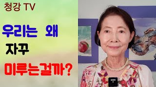 #청강TV -우리는 왜 자꾸 미루는걸까?-