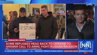 Some refugees head back to Ukraine to answer call to arms | NewsNation Prime