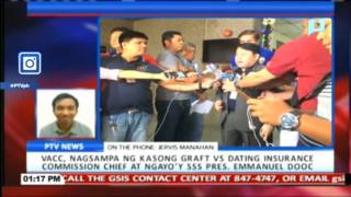 VACC, nagsampa ng kasong graft vs SSS Pres. Emmanuel Dooc