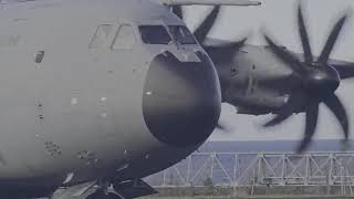 French Air Force A400M in Ground Action