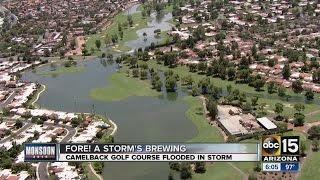 Friday’s monsoon has huge impact on Valley golf course