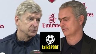 Wenger And Mourinho Funny Press Conference Argument*