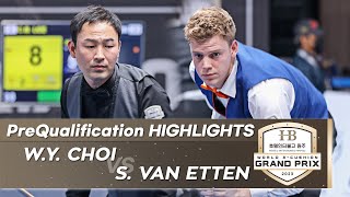 PQ - 최완영 Wan Young CHOI vs 샘 반 에텐 Sam VAN ETTEN. H/L