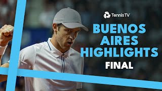 Nicolas Jarry vs Facundo Diaz Acosta For The Title! 🏆 | Buenos Aires 2024 Final Highlights