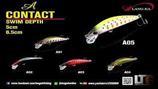 เหยื่อตกปลา A CONTACT Ultralight fishing ( LTG ) กระสูบน้ำไหลเชียงราย