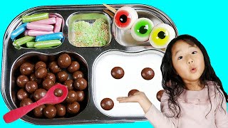 엄마! 오늘은 내가 요리할게요! 수지의 몰티져스 요리놀이 Maltesers Rainbow Jelly Mukbang with Suji