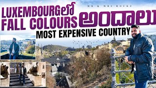 ప్రపంచంలోనే ధనిక దేశం Luxembourg |ఇక్కడ fall 🍁 🍂 colours చూడాల్సిందే luxembourg travel