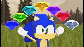 Sonic Exploration: Sunset Forest - All Chaos Emeralds Locations (Sonic Roblox Fangame)