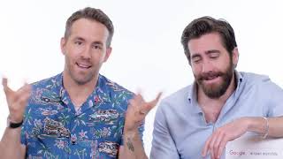 Ryan Reynolds & Jake Gyllenhaal Answer the Web's Most Searched Questions WIRED