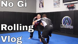 No Gi Rolling with Tough Old Man BJJ Black Belts in Tampa