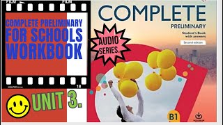 Complete Preliminary Student's Audio Book | Cambridge B1 | UNIT 3