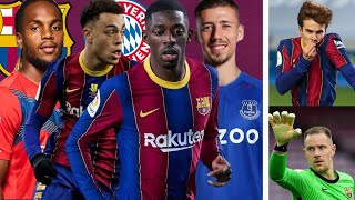 Renato Sanches offert au barça mais.../Sergino Dest vers le bayern/Dembele prolongation/lenglet,Puig