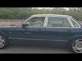 LS swapped Jaguar XJ8 full throttle