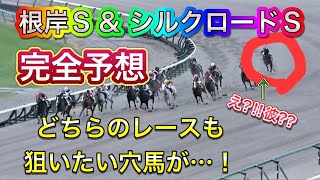 【競馬】【根岸S 2023】【シルクロードS 2023】大穴馬発見‼こりゃどっちか当たるやろ^^そんで爆裂や^^