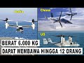 Tak Ingin Kalah Dengan AS Dan Italia, China Siap Produksi Pesawat Tiltrotor Zhang Ying R6000