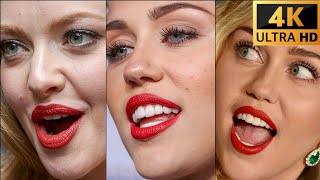 Beautiful Hollywood Actress Close Up Face and Lips Compilation | Hollywood Actress Hot Edit Vertical