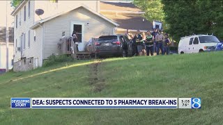 DEA: 2 MI men arrested in connection to 5 pharmacy break-ins