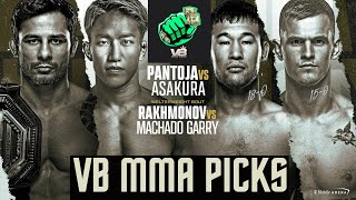 VB MMA PICKS - UFC 310: Pantoja vs. Asakura (Sat., Dec. 7)