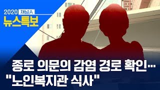 종로 의문의 감염 경로 확인…“노인복지관 식사” | 뉴스특보