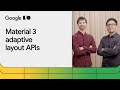 Building UI with the Material 3 adaptive library