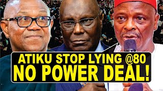 Kwankwaso Blasts Atiku, PDP For Lying About Power Sharing Deal Btw Him \u0026 Peter Obi + El Rufai Again