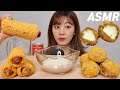 SUB) BHC 뿌링클 사이드메뉴 먹방 뿌링치즈볼, 뿌링핫도그 리얼사운드 먹방 ASMR CORNDOG CHEESE BALL CRUNCHY EATINGSOUND MUKBANG 咀嚼音