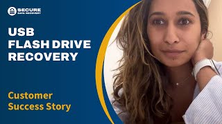 USB Flash Drive Recovery Customer Success Story | Secure Data Recovery