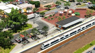 How a Train Station TRANSFORMED a Small Town in Cities Skylines! | Coniferia 26