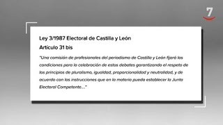 La Ley Electoral de Castilla y León obliga a que los candidatos hagan dos debates públicos