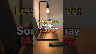 LeetCode 88: Merge Sorted Array Made Easy - Python Tutorial #shorts #short