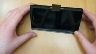 Official Sony Xperia Z Case Review - Muvit Slim n Stand