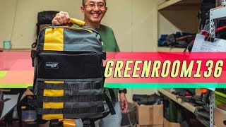 He quit his day job to make messenger bags. This is the story of Greenroom136