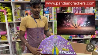 Thanigai brand bada peacock multi colour testing form Pandian crackers #diwali #cracker #viral