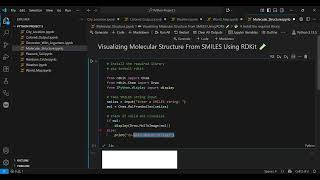 Visualize Molecular Structures from SMILES in Python | RDKit Tutorial for Beginners