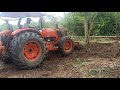 push the parrot 🌲 by kubota m8540🚜so fast