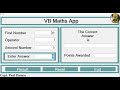 How to Create a Maths App with Audio and Text To Speech Functions in Visual Basic. Net - Part 1 of 2
