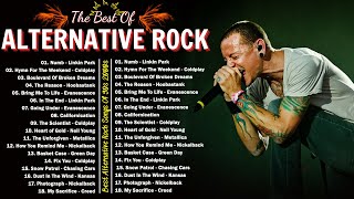 Linkin Park, 3 Door Down, Metallica, Nirvana, Coldplay, Creed - Alternative Rock 90's 2000's Hits