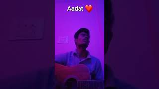 Aadat | Aatif Aslam | Guitar Cover | Amiy Mishra | #shortcover #shorts #trending #atifaslam #sad