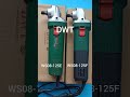 Болгарки dwt ws08 125e и ws08 125f shorts