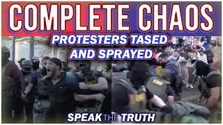 BREAKING: Delany Hall Protest Turns Violent | ICE Agents Move In