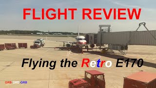 Flying the Retro E170 // N760MQ Flight Review