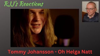 Tommy Johansson - Oh Helga Natt (O Holy Night in Swedish)  🇨🇦 RJJ's Reaction